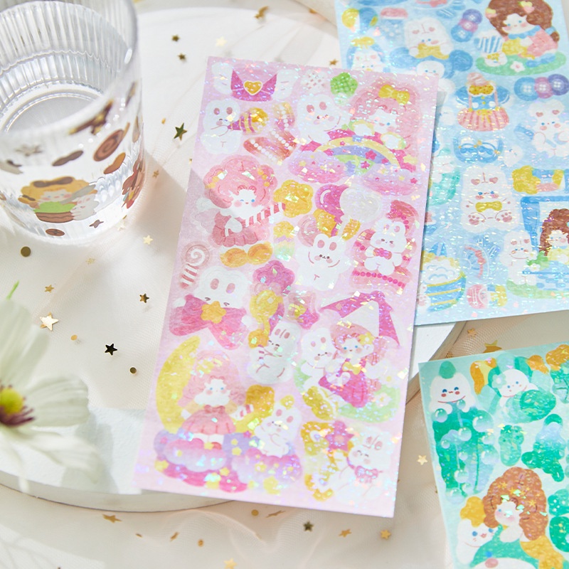 Goo Miếng Dán Trang Trí Hình Goo Xinh Xắn Phong Cách Hàn Quốc