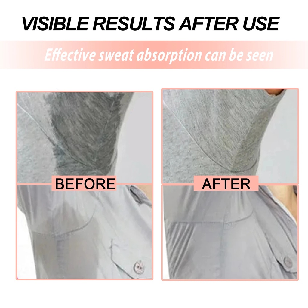 Miếng Dán Thấm Hút Mồ Hôi Thoáng Khí Vô Hình 1 Lần Cho Vùng Da Dưới Cánh Tay