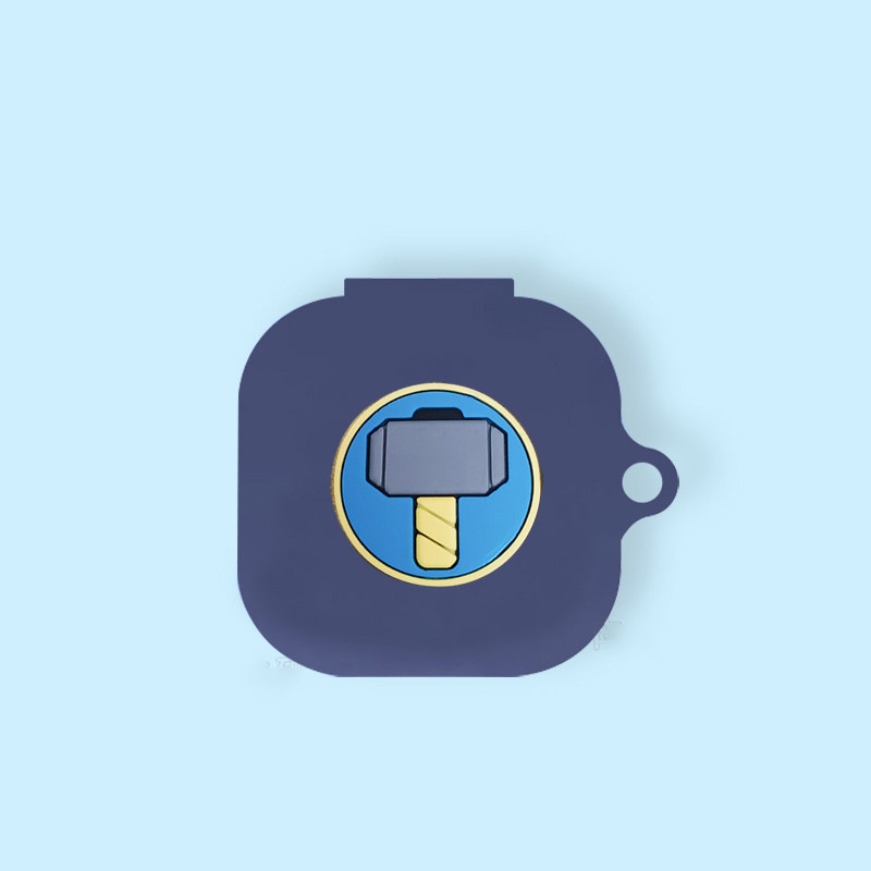 Vỏ Bọc Hộp Sạc Tai Nghe Bằng Silicon Họa Tiết Hoạt Hình Cho QCY Melobuds ANC HT05 QCY T13