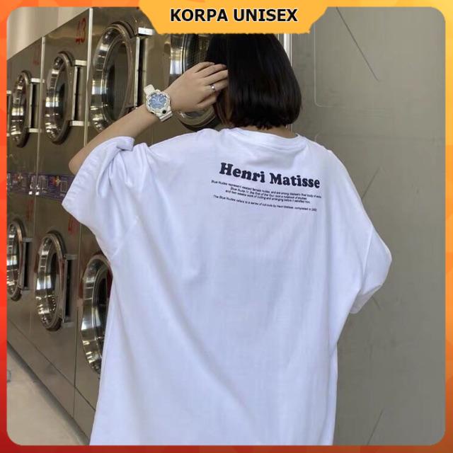 [CÓ ẢNH THẬT] Áo thun tay lở form rộng Henri Matisse - Unisex nam nữ đều mặc được