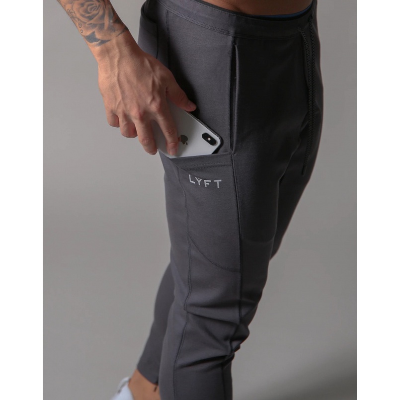 Quần Thể Thao Cotton Nguyên Chất Dáng Ôm Có Khóa Kéo Thời Trang 2023 Cho Nam