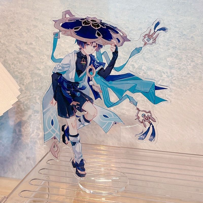Genshin Impact Scaramouche Acrylic Stand Wonderer Xung quanh đất nước sụp đổ Trang trí Quà tặng HJ27