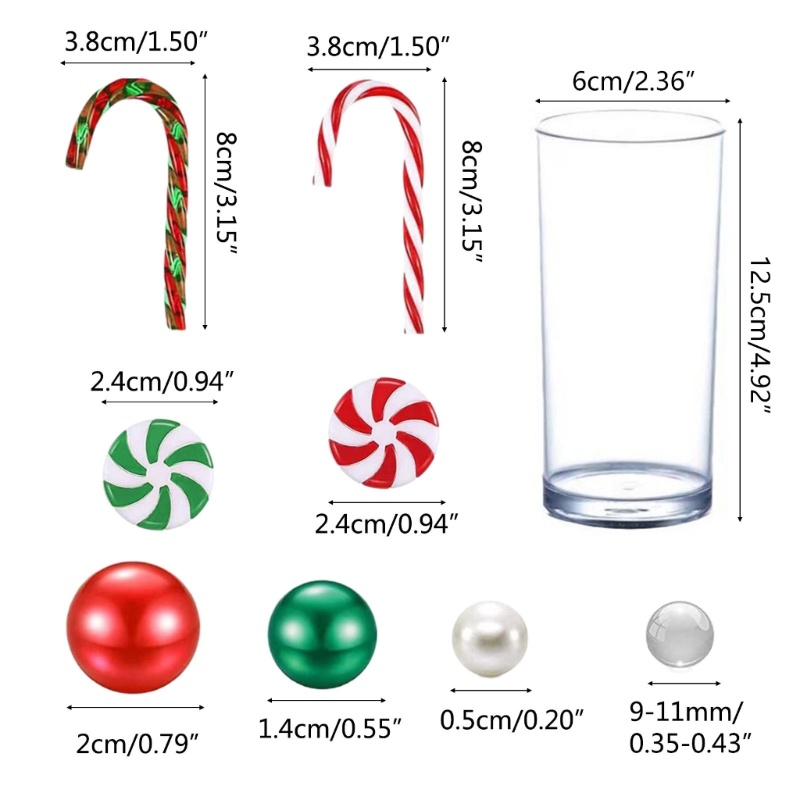 1 Bộ Bình Hoa Giáng Sinh Nổi Trên Mặt Nước Ngọc Trai Nổi Cho Bàn Đám Cưới