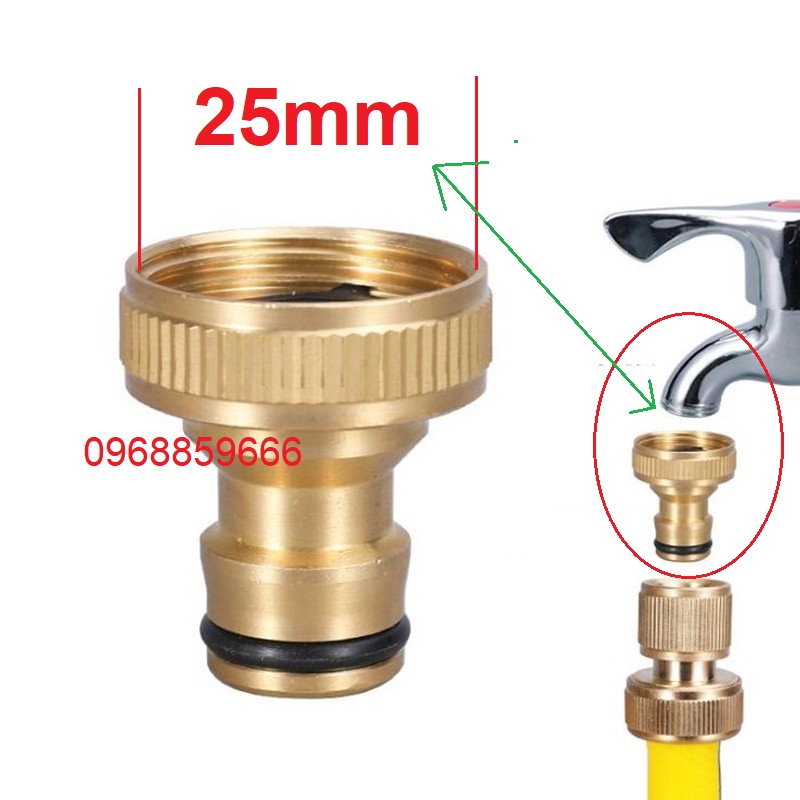 Đầu lọc nước - Cút lọc nước đầu vào máy rửa xe áp lực cao - đầu nối ống hút máy rửa xe