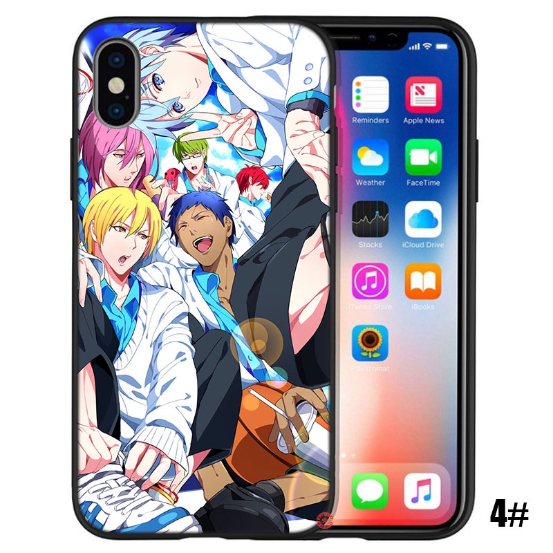 Ốp Điện Thoại Họa Tiết Kuroko 'S Basketball Cho iPhone SE XR 5 5s 6 6s 7 8 Plus 11 Pro Max HAL7
