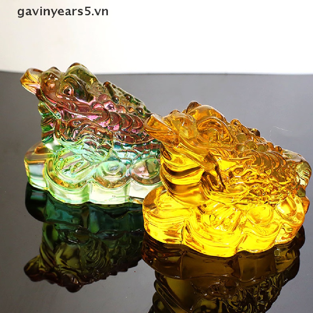 [Gavin] Đồng Xu Phong Thủy May Mắn Mạ Vàng Hình Chú Ếch May Mắn Trung Hoa