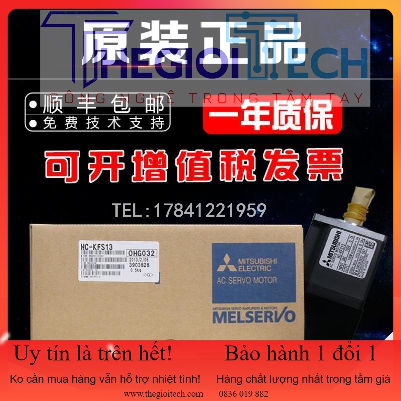KH-KFS13B MOTOR,AC-SERVO（1PCS New Mitsubishi HC-KFS13 AC Servo 