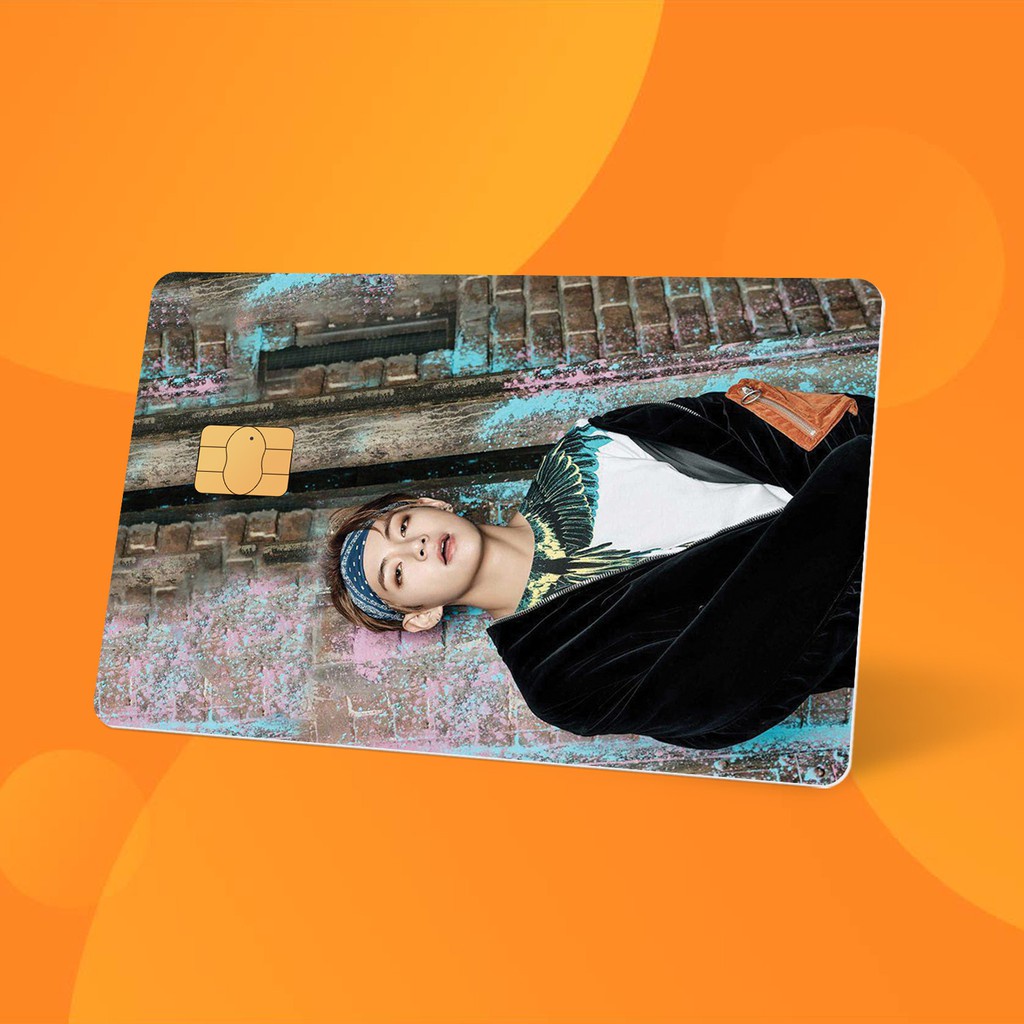 Miếng Dán Thẻ Card Taehyung BTS | SKIN ATM, Thẻ Chung Cư Trang Trí - Chất Liệu Decal Vinyl Chống Nước