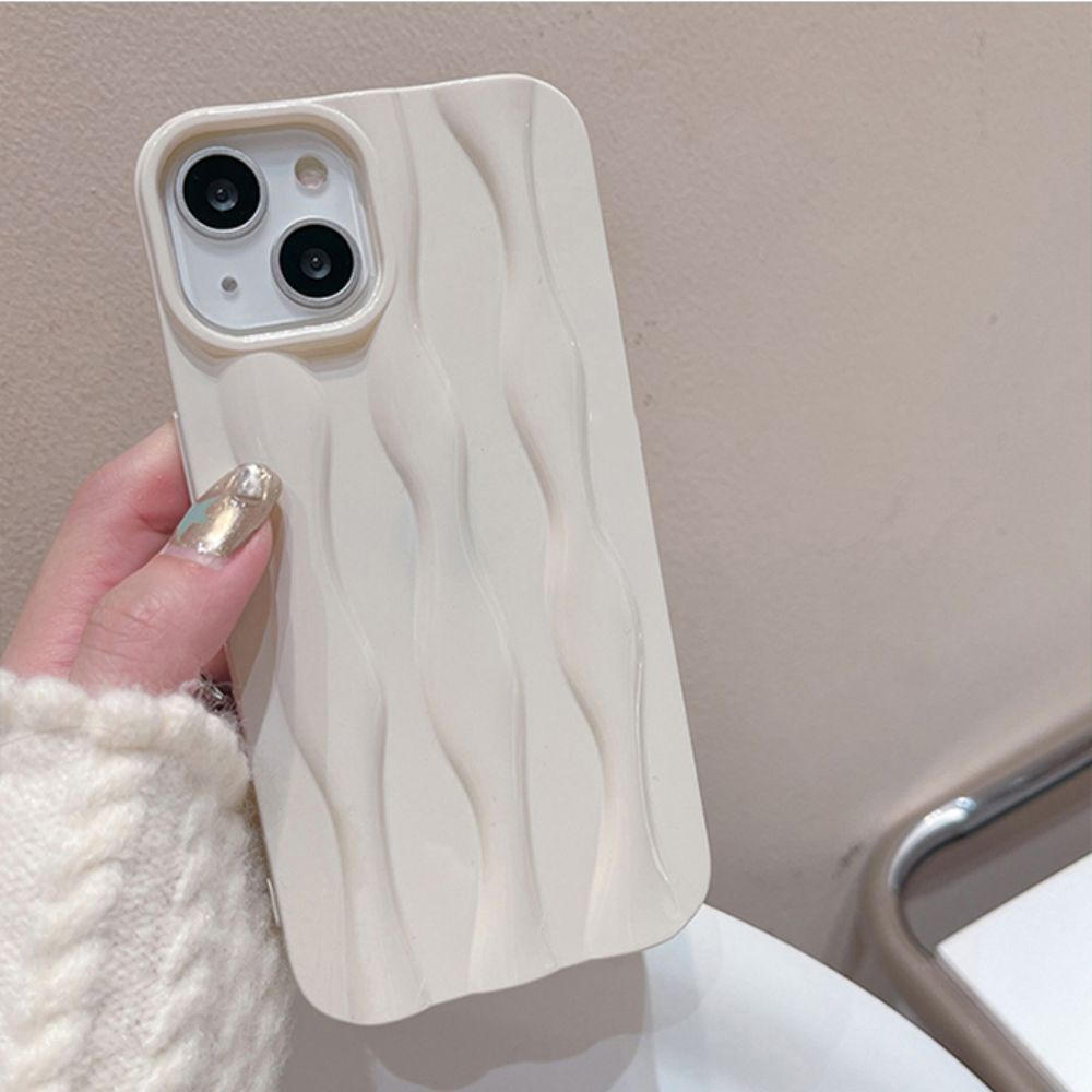 Ốp Điện Thoại TPU Mềm Chống Sốc Màu Trơn 3D Có Thể Gấp Gọn Cho IPhone 11 12 13 14 Pro Max