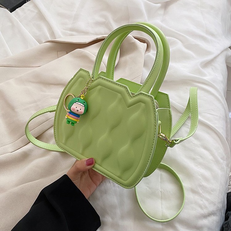 Túi Đeo Chéo Hình Bánh Quy Màu Xanh Sữa IELGY Ngọt Ngào Cho Nữ