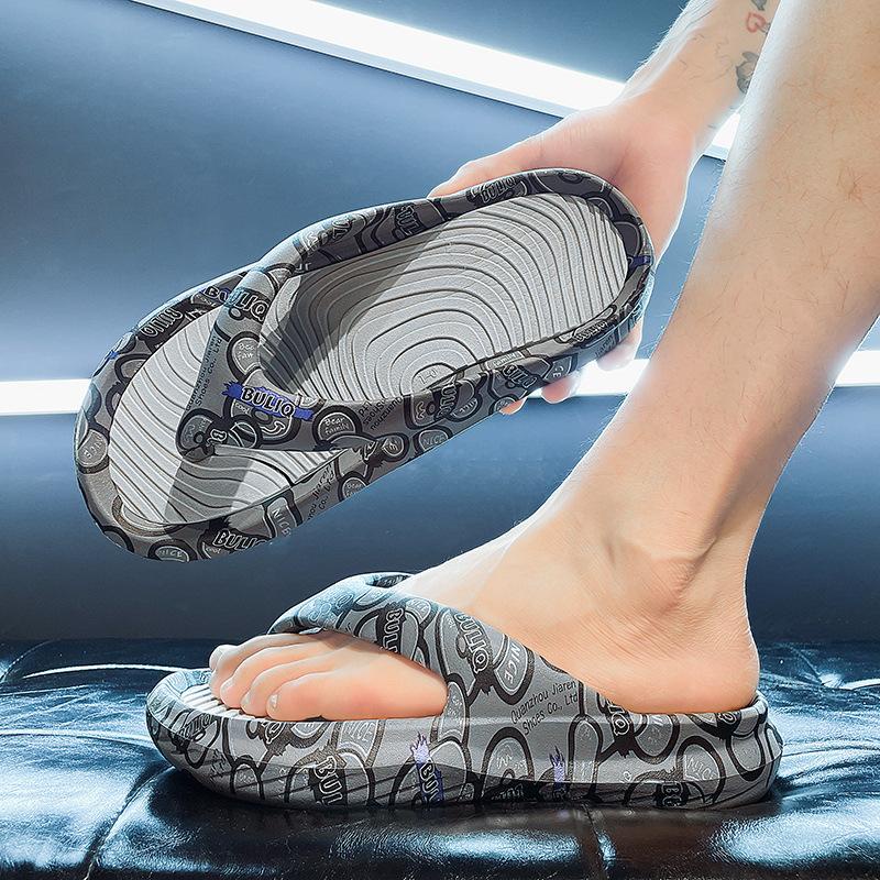 Hàng Bán Chạy Dép Kẹp Eva Đế Dày Chống Trượt In Hình Graffiti Thời Trang Cho Cặp Đôi