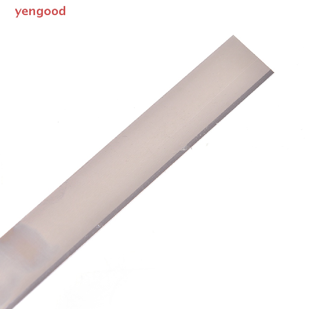 (YGD) 2pcs 4&quot;/8&quot; Stainless Steel Cutters Blades Polymer Pottery Clay Cutg Tools Set