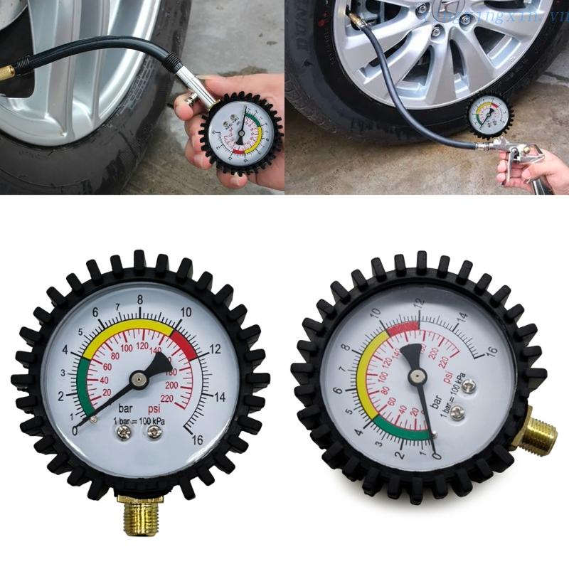 Đồng Hồ Đo Áp Suất Lốp Xe Hơi / Xe Máy / Xe Đạp