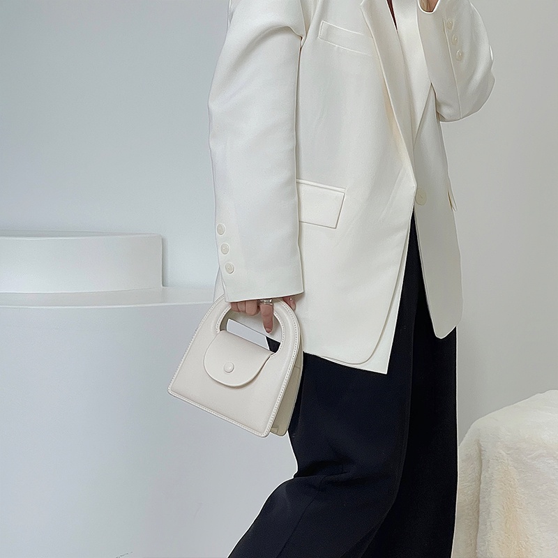 Túi Đeo Chéo Màu Kẹo Trơn Dễ Thương Thời Trang Mùa Hè Cho Bạn Gái