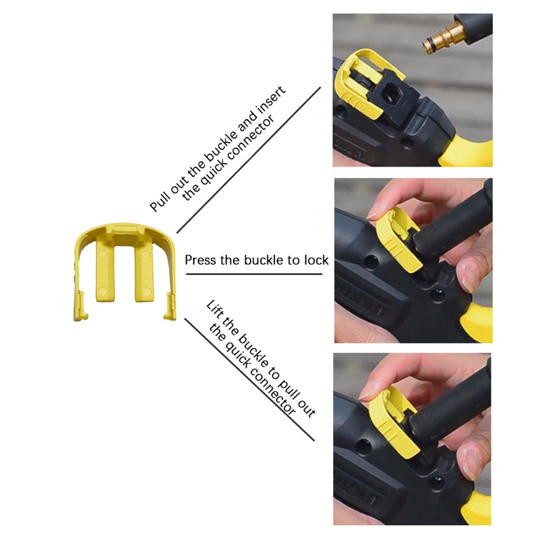 Kẹp Nối Thay Thế Chuyên Dụng Cho Máy Rửa Xe Hơi Karcher K2 K3 K7