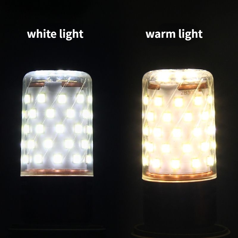 Bóng Đèn LED Đuôi Bắp Tiết Kiệm Năng Lượng E14 / E27 Ba Màu Sắc