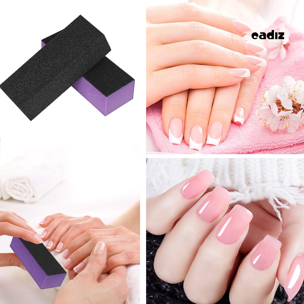 Bộ 2 / 10 / 12 Cây Dũa Móng Tay Nhiều Mặt Chống Mài Mòn Cho Nữ