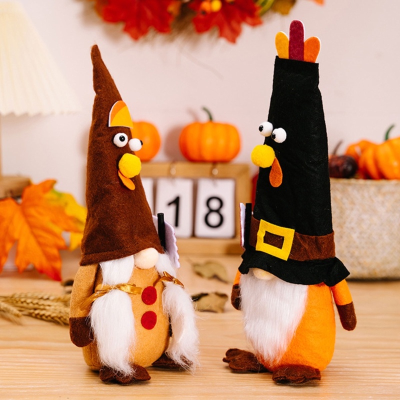 Mô Hình Gnomes Scandinavian Tomtes Fall Harvest Gnomes Trang Trí Bàn