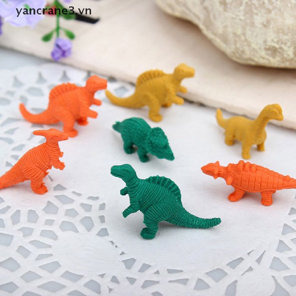 Cục Tẩy Bút Chì Hình Khủng Long Bằng Cao Su Mini Dễ Thương {yancrane3.vn} 3}