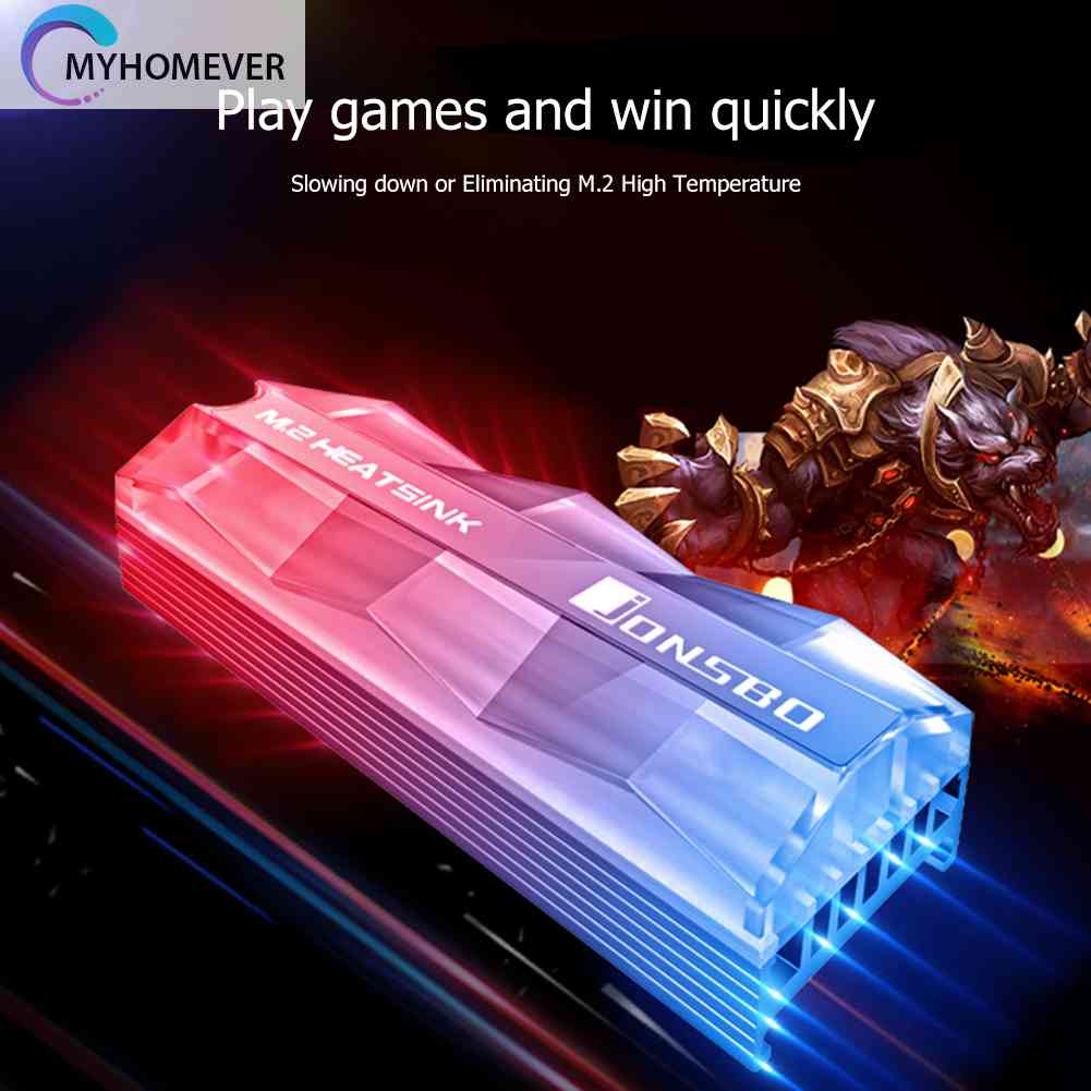 Bộ Tản Nhiệt Jonsbo M.2-2 Màu M.2 SSD 5V 3Pin