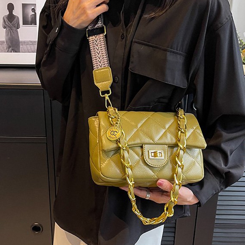 Túi Đeo Chéo Hình Vuông Nhỏ Thiết Kế Tinh Tế Hợp Thời Trang Cho Nữ