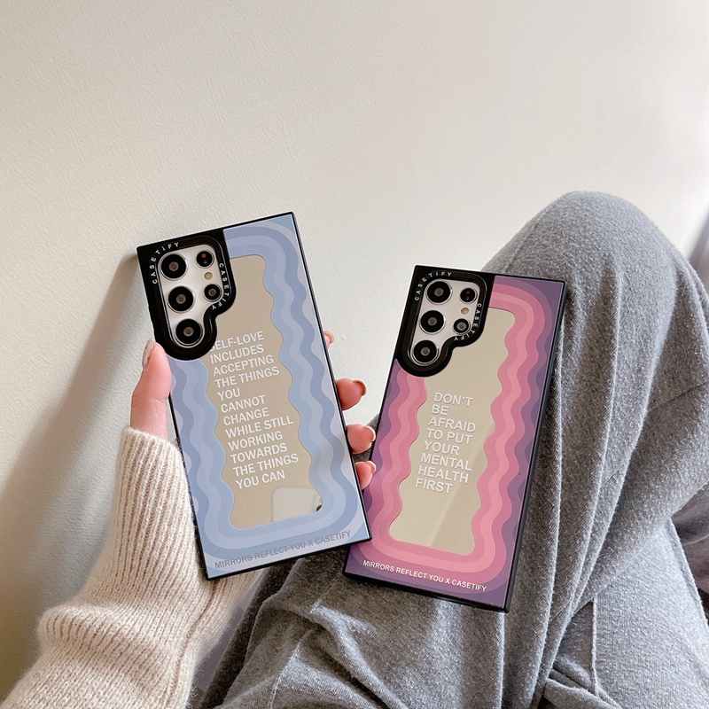 Ốp Điện Thoại Tpu Có Gương Trang Điểm Cho Samsung S22 Ultra S23 Ultra S23 S22 Plus