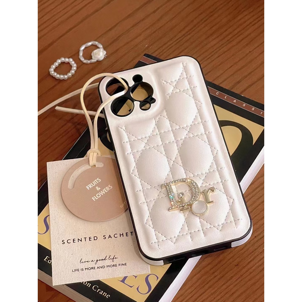 Ốp Điện Thoại Da Mềm Chống Rơi Cho iPhone14 14promax 14pro d1or iPhone13 13promax 13pro iPhone12 12pro iPhone11