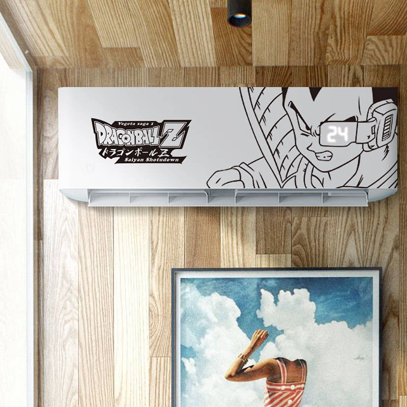 Sticker Dán Tường Chống Thấm Nước Họa Tiết Nhân Vật Hoạt Hình Dragon Ball MTAC