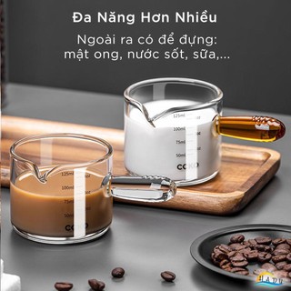 Cốc Pha Cà Phê Thủy Tinh Borosilicat Cao Cấp – Chịu Nhiệt Tốt, Đa Năng, Sang Trọng CCKO