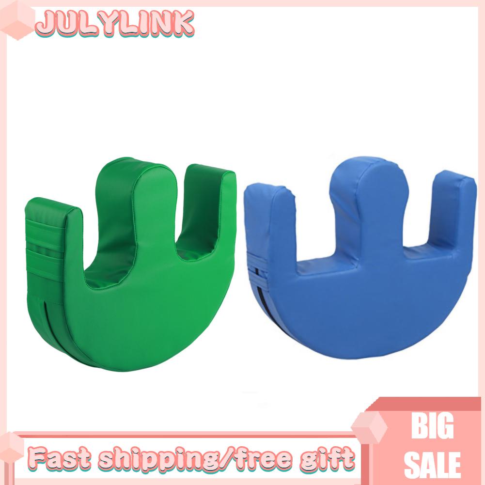 Julylink Patient Turning Device U Shaped Fixed Strap Nursing PU Leather Paralyzed Patient Turning Pillow