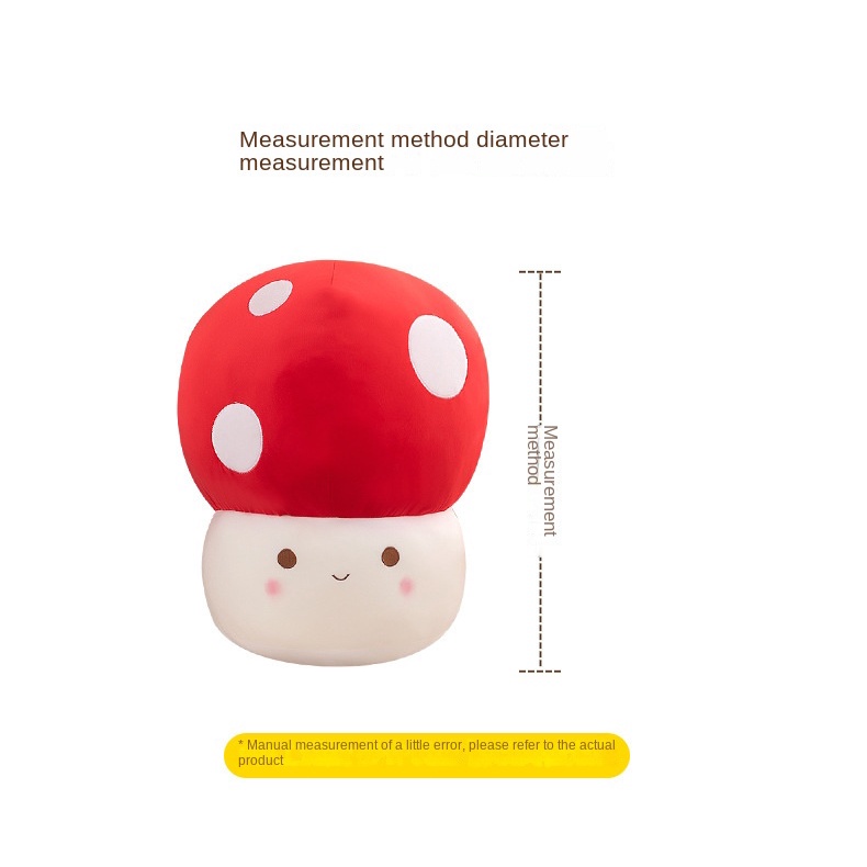 Gối Ôm Nhồi Bông Hình Cây Nấm Dễ Thương