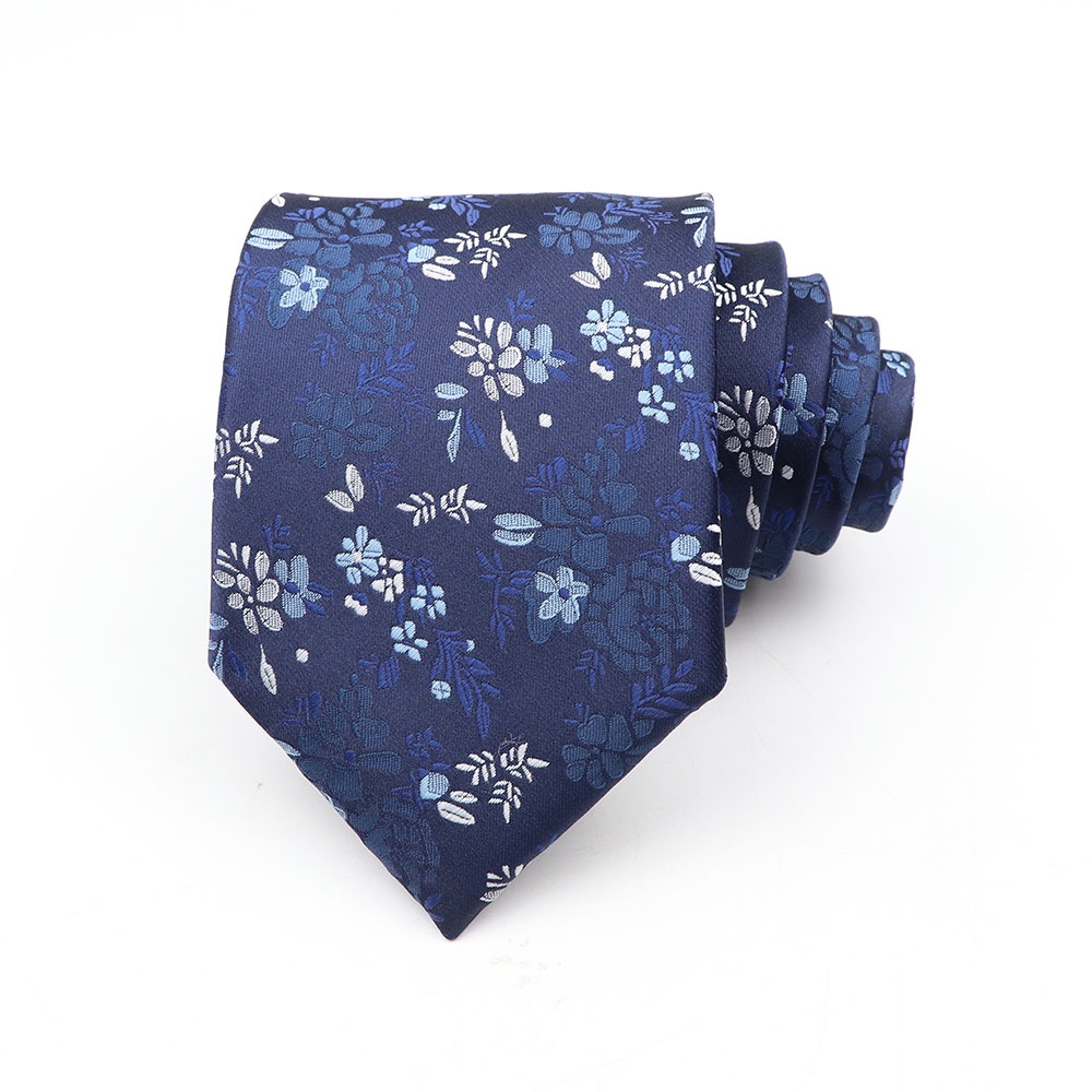 Cà Vạt Lụa 8cm Màu Trơn Họa Tiết Dễ Thương Thời Trang Công Sở Cho Nam