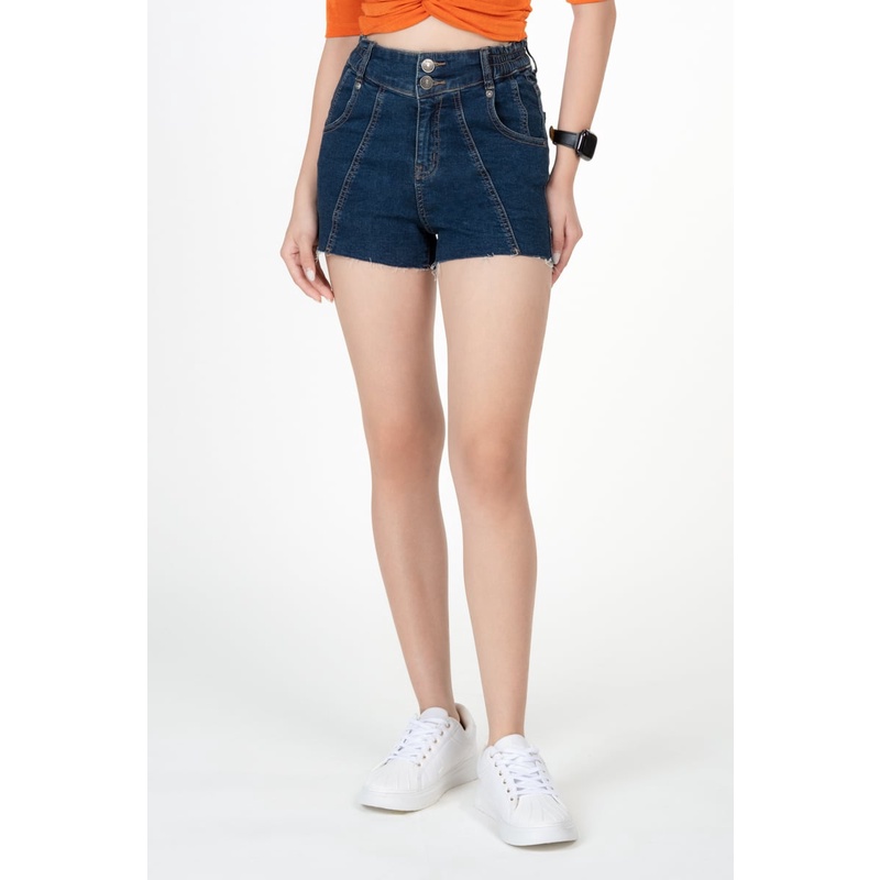 Quần shorts jeans nữ lưng cao , thoải mái, năng động Freelancer - FWSP23SS20G