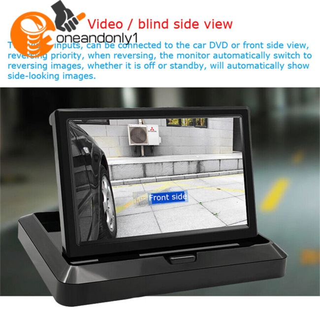 Màn Hình TFT LCD Hd 5 Inch Hai Chiều Có Thể Gấp Gọn Tiện Dụng