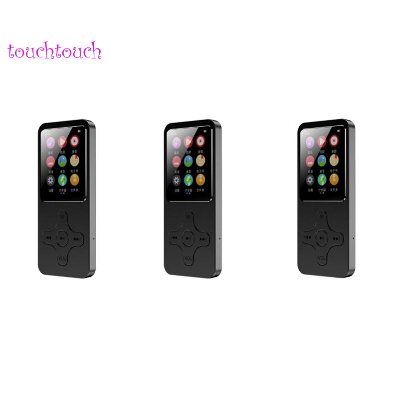 Máy Nghe Nhạc MP3 MP4 Màn Hình LCD 1.8 Inch Kết Nối Bluetooth HiFi Có Đài FM Ghi Âm