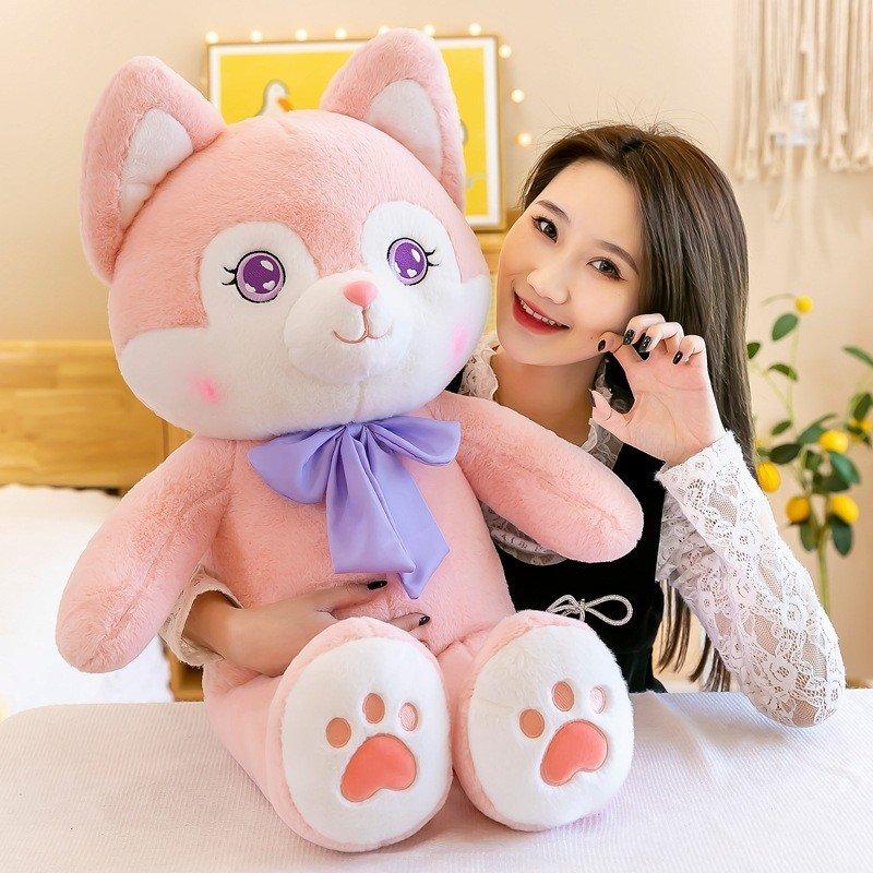 Mua Con Cáo Đuôi To Chất Liệu Lông Thỏ Cao Cấp Gấu bông cáo hồ ly đuôi ...