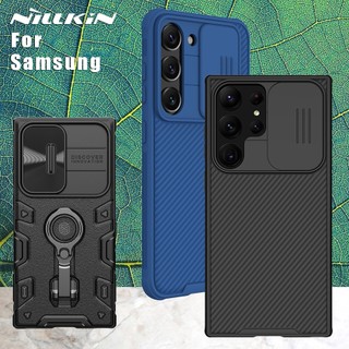 Ốp Điện Thoại Nillkin Bảo Vệ Ống Kính Máy Ảnh Cho Samsung Galaxy S22 S23 Ultra Plus 5G Samsung S21 FE M52 5G