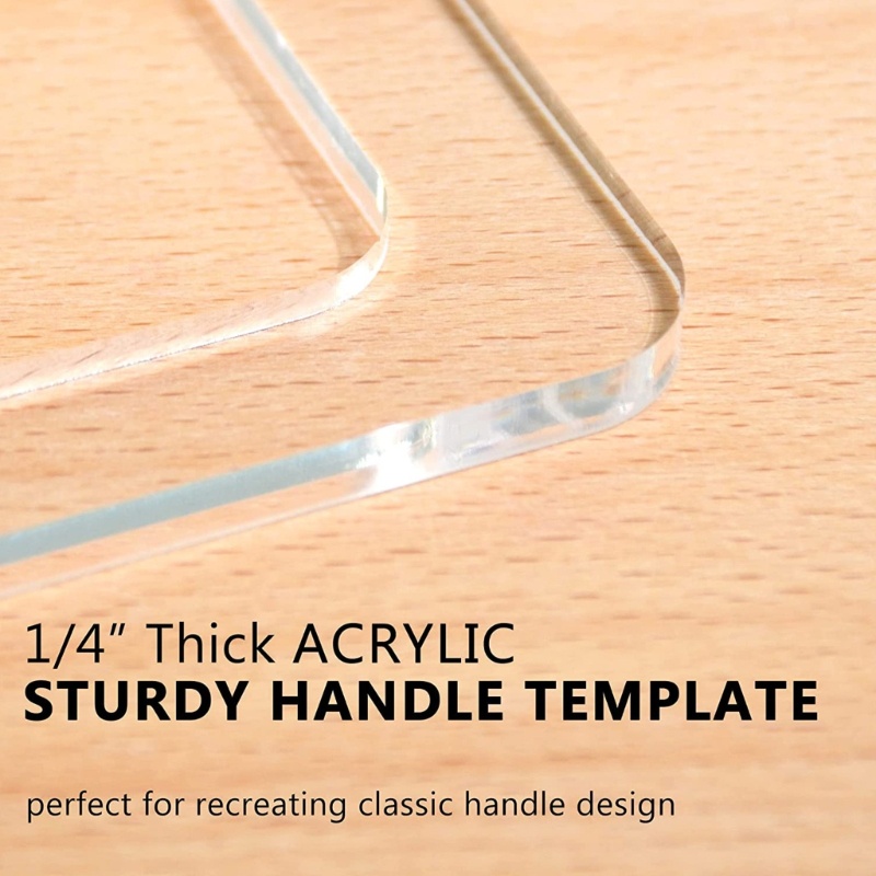 Thớt Cắt Bằng Acrylic Trong Suốt Đa Năng DIY