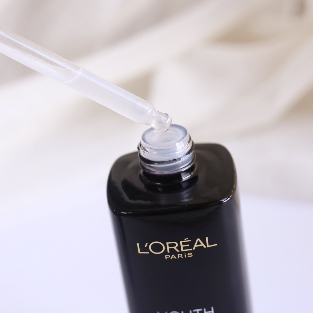 Chai Tinh Chất Dạng Lỏng 75ml Màu Đen L 'Oreal' S Cải Thiện Làm Săn Chắc Da Chống Nếp Nhăn Trẻ Hóa Làn Da