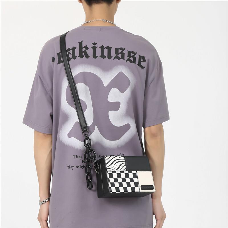 Túi Hộp Đeo JASMIN NOIR Chéo In Họa Tiết Ngựa Vằn / Hình Học Thời Trang Cho Nữ