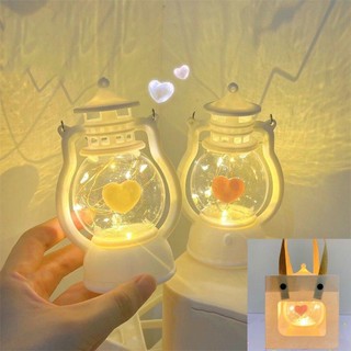 Đèn ngủ, Đèn trang trí decor hình đèn dầu.