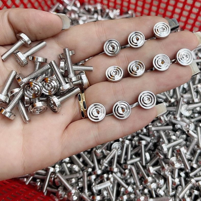 Ốc Áo - Xiết Nắp Dầu.. 4Li Răng Mịn Chuẩn Inox 304