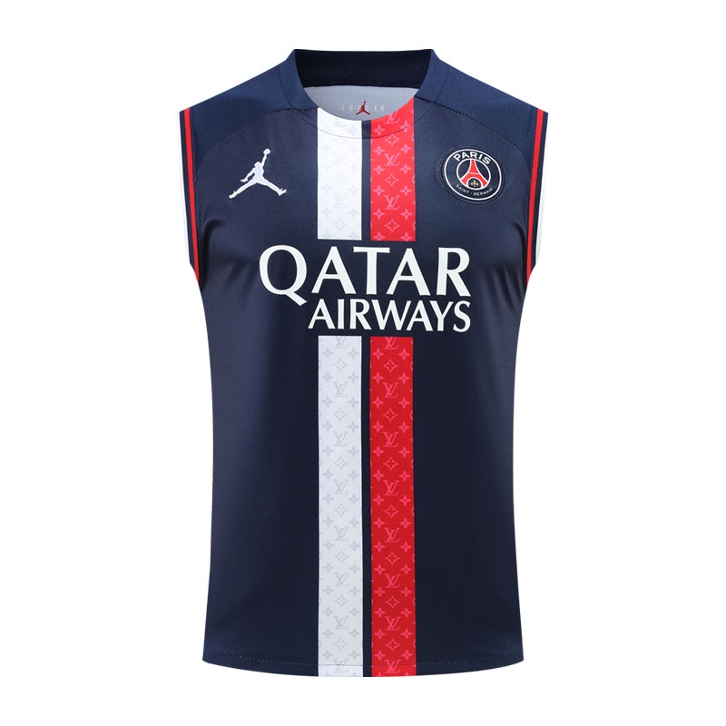 Áo Ba Lỗ Tập Luyện Đá Bóng Phong Cách Paris Thời Trang 2023 / 24 2023 / 24|Áo Khoác Size S-XXL Chất Lượng