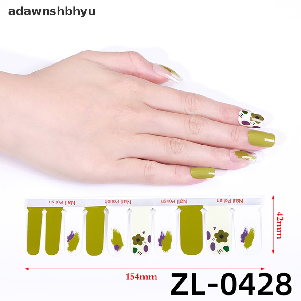 Set 20 Miếng Dán Móng Tay Tự Dính Tiện Dụng