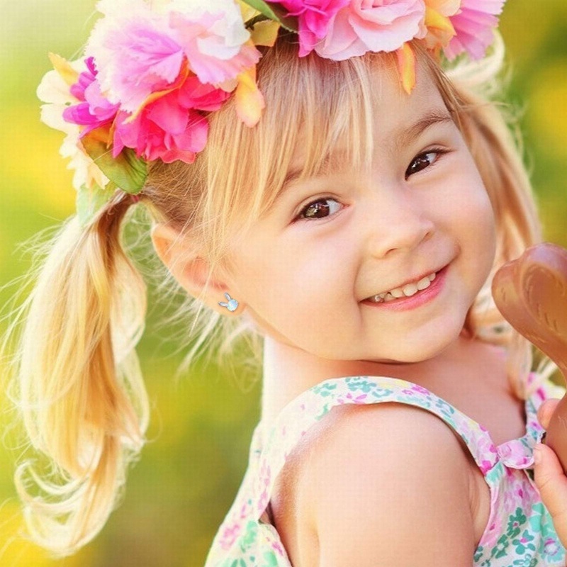 Khuyên Tai Thỏ Đính Đá Opal Phong Cách Hàn Quốc Thời Trang Mới 2023 Dành Cho Bạn Nữ