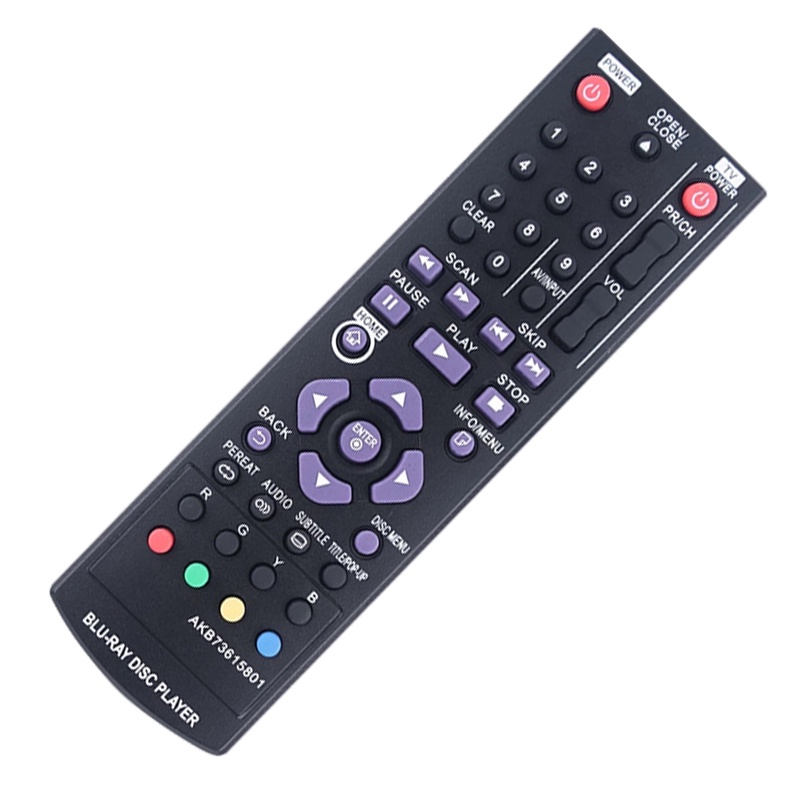 Điều Khiển Từ Xa Cho Đầu Đĩa DVD Blu-ray BP125 BP200 BP320 BD550 BD560 BD570 BD620 BD660 BD670 BP220N BP125 BP325W73615801 Bộ Dụng Cụ Làm Móng Chuyên Dụng