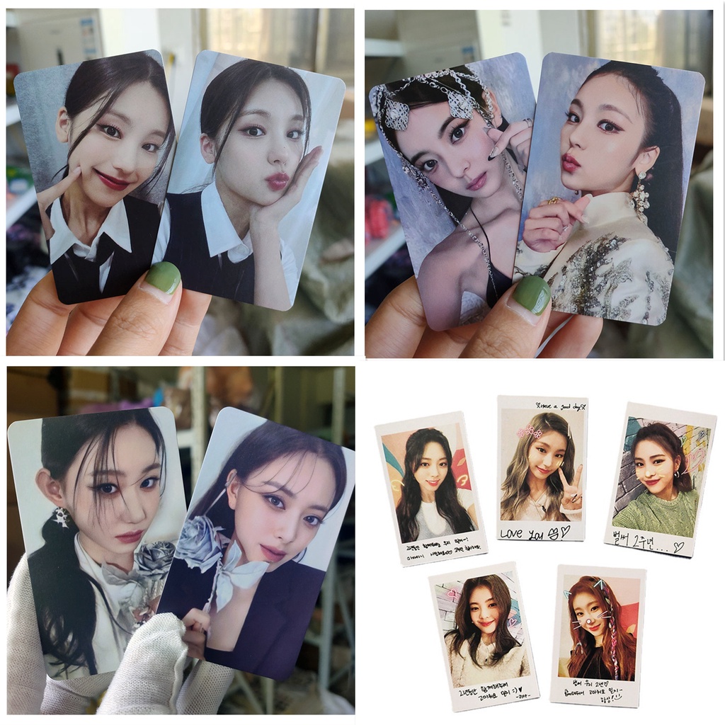 Set 5 Tấm Ảnh Lomo Card Ryuji CHAERYEONG LIA Yua YEJI