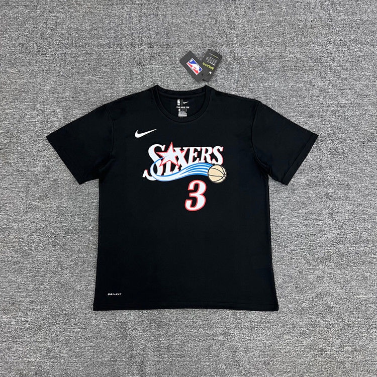 Áo Thun Bóng Rổ Tay Ngắn In Số 76 Chất Liệu Khô Thoáng Nhanh Thời Trang Cao Cấp