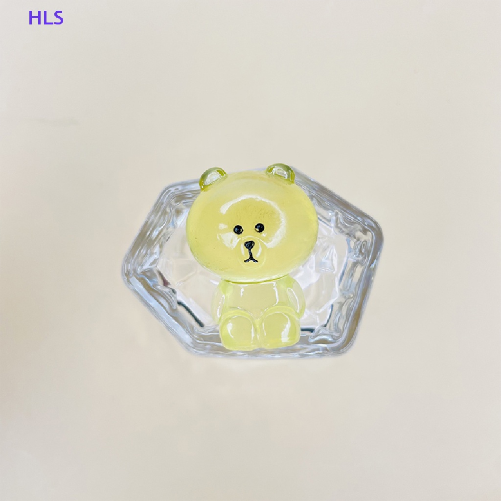 [HLS] Tượng Gấu Hoạt Hình Phát Sáng Trang Trí Phong Cảnh DIY