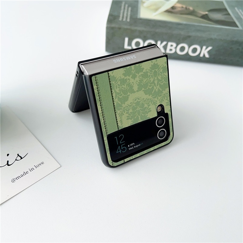 Ốp Điện Thoại Chống Sốc Hình Hoa Cho Samsung Galaxy Z Flip 4 3 Samsung Galaxy Z Flip 3